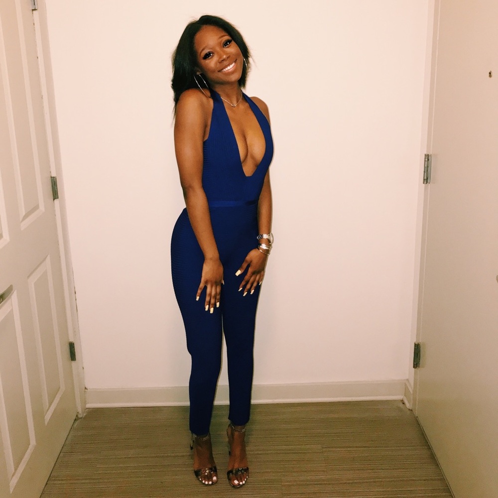 Royal Blue jumpsuit